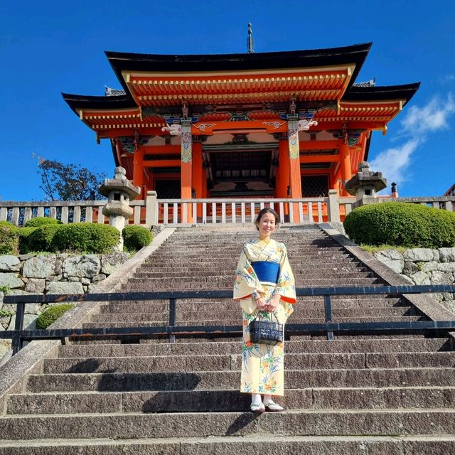 The Beautiful Kiyomizu Dera Temple 