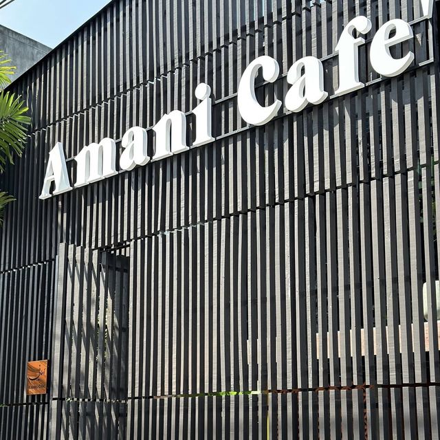 Amani Cafe' อะ-มา-นี คาเฟ่ในเมืองปัตตานี 