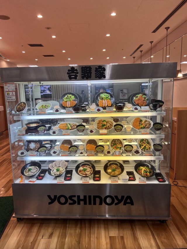 【成田空港】第二ターミナルにある吉野家🧡