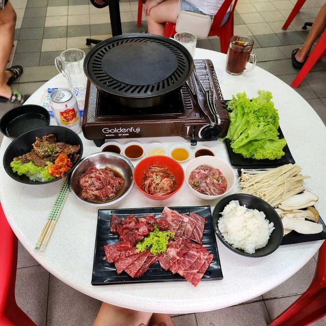 Wagyu beef hotplate at a BARGAIN