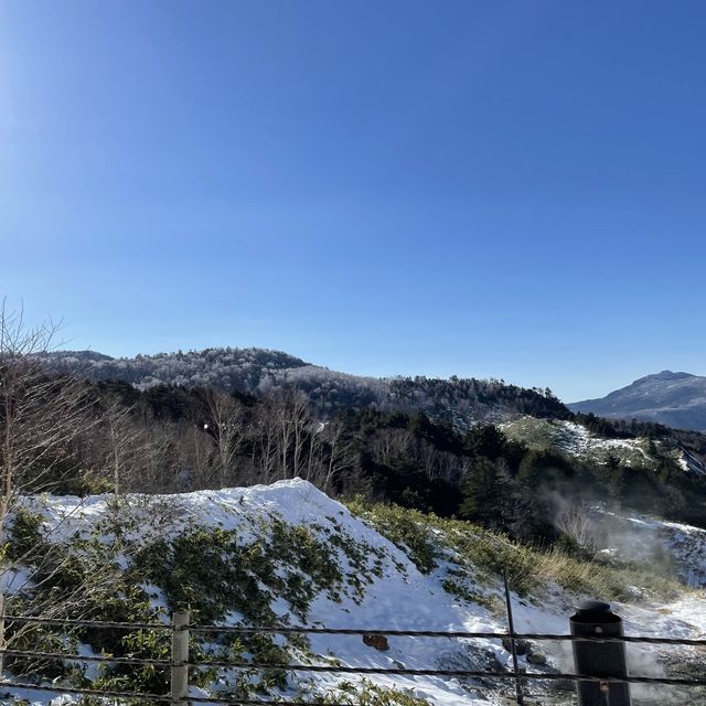 雪見温泉を楽しもう！冬の万座温泉