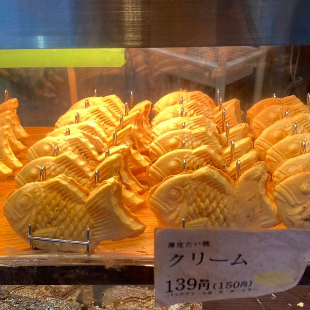 名古屋大須商店街排隊甜點鯛魚燒【銀のあん】