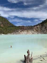 Kawah Putih - A volcanic crater in Bandung 