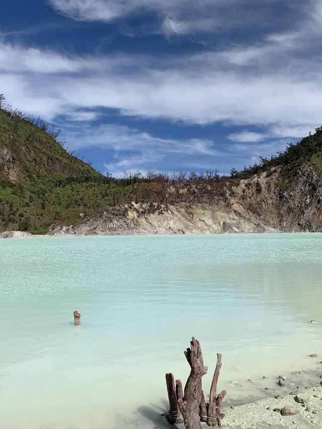 Kawah Putih - A volcanic crater in Bandung 