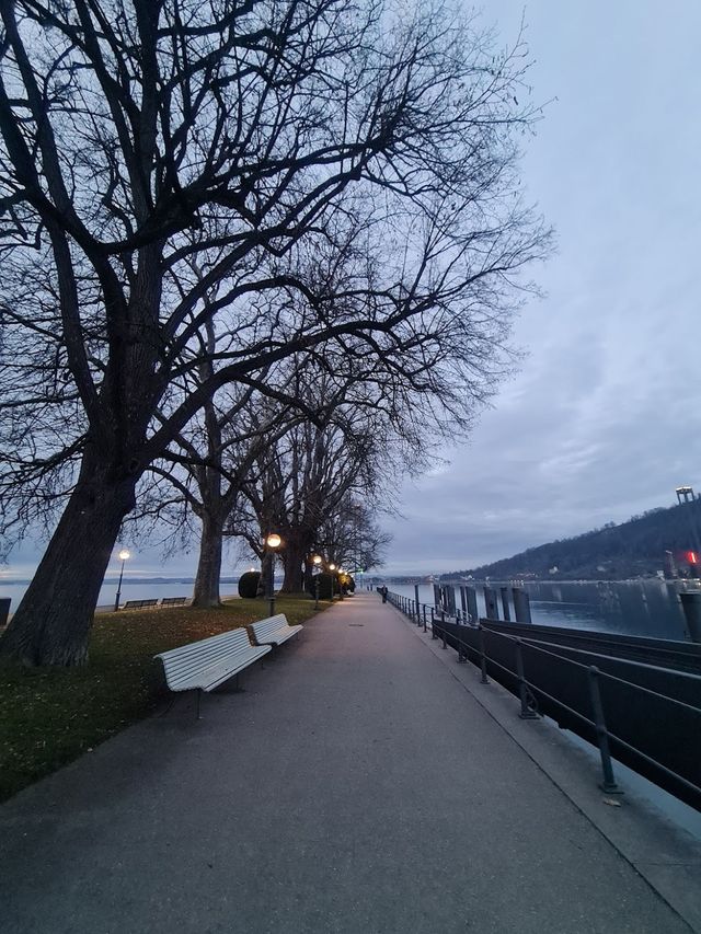 Observation deck in Bregenz, Austria