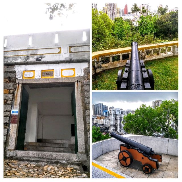 澳門歷史遺跡⛰望廈山砲台