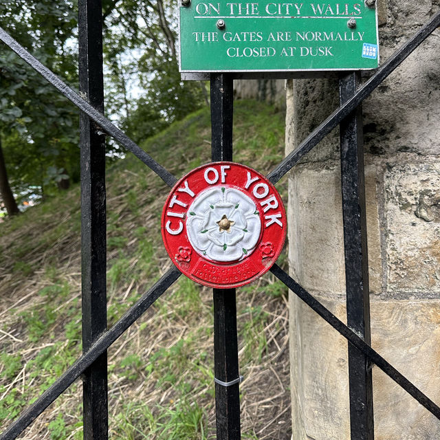 Walk along York City Walls Trail