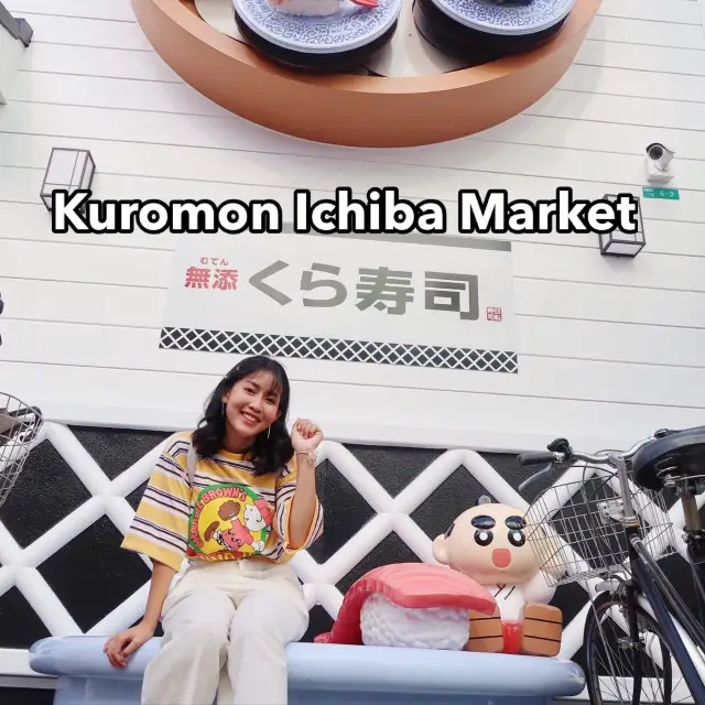 Kuromon Ichiba Market🦪🍣