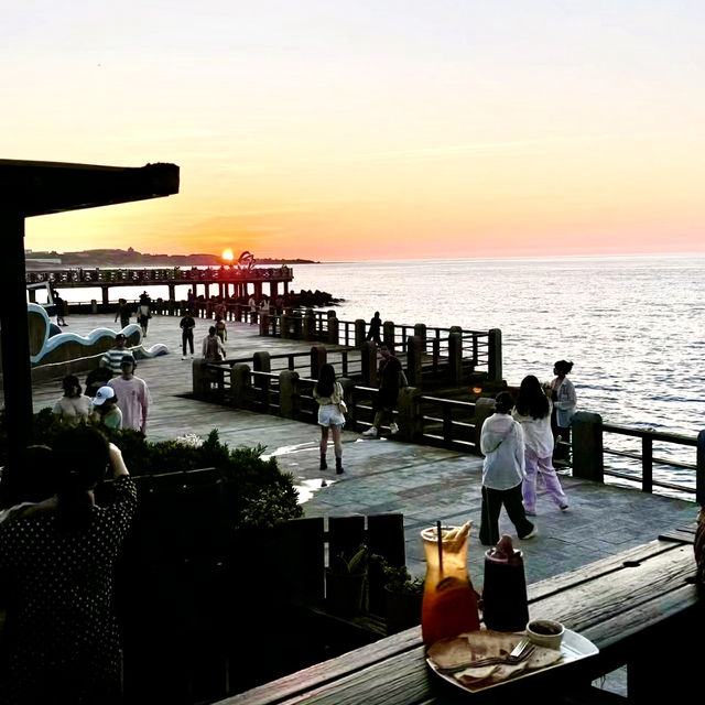 絕美夕陽「海邊灶咖 」Ocean Kitchen & Cafe Shop