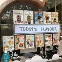 I sea cream ร้านไอศครีมที่บางแสน