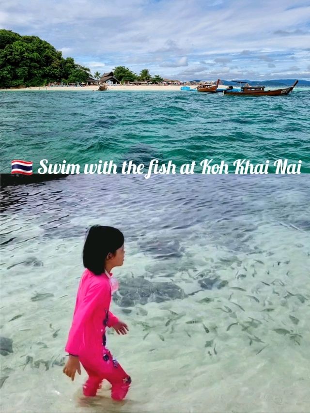🇹🇭 Swim with the fish at Koh Khai Nai!