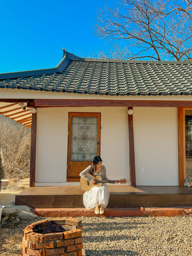 서울근교 겨울에도 따듯한 리틀포레스트 감성의 독채 한옥스테이🤎🍃