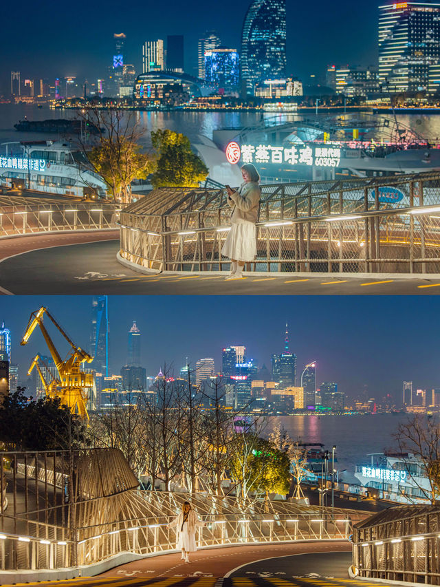Yangpu Bridge Waterfront มุมถ่ายรูปใหม่เซี่ยงไฮ้
