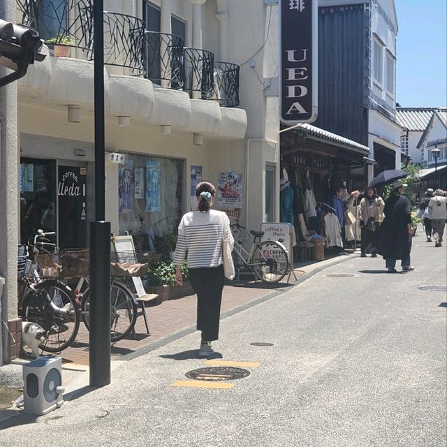 아름답고 한적한 쿠라사키 미관지구