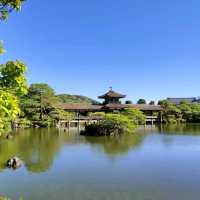 夏旅は京都へ行こう💠平安神宮東神苑で日本建築美を体感