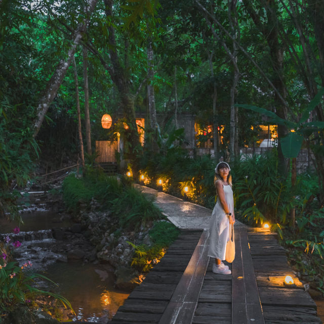 แช่อ่างดูวิวเขาคู่หมอกที่เชียงใหม่ 🌨️🌿