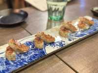 「臺北東區創意日本料理，必試招牌乾貝漢堡加海膽」