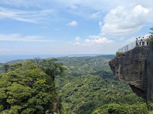 鋸山の登ろう！