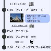 【アユタヤ】アユタヤ地獄の遺跡巡りプラン