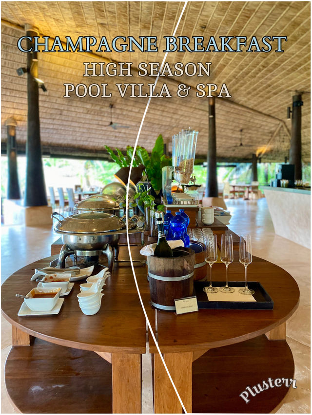 อาหารเช้ารวมแชมเปญไม่อั้น🍾 Amazing เกาะกูด🏝️