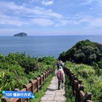 基隆-騎乘飛天掃帚，親子最愛的濱海景點：潮境公園