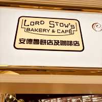 Sampling the Portuguese Egg Tart at Lord Stow's Bakery in Macau