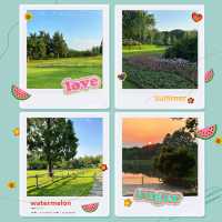 Garth Park：綠油油的自然天堂與迷人夕陽🌳🌅✨