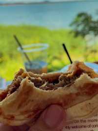 รถเบอร์เกอร์ ริมอ่างเก็บน้ำบางพระ🌳🍃🍔