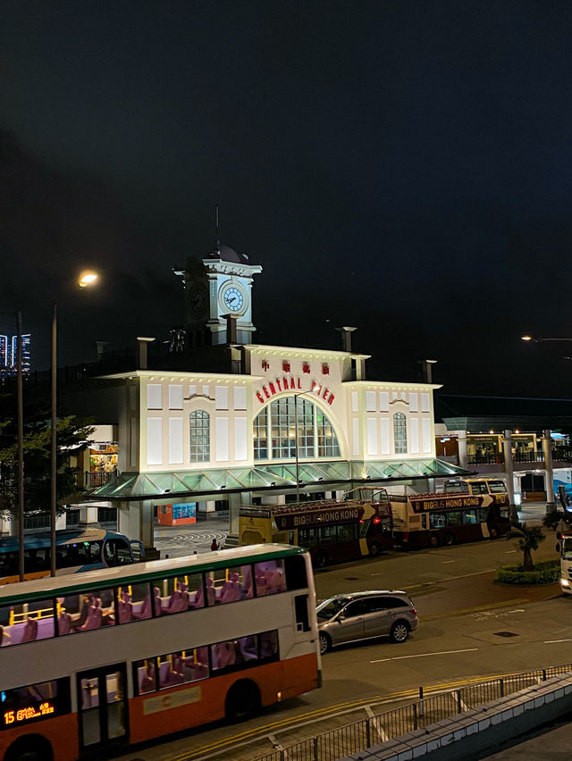 Romantic and Chill Walk at Central Pier, Hong Kong