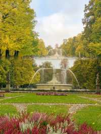 Golden Autumn Serenity: An Unplanned Stroll Through Warsaw's Saxon Gardens