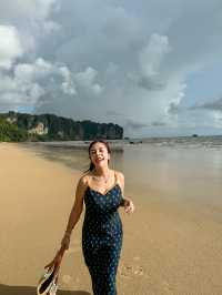 เดินเล่นชมพระอาทิตย์ตก หาดอ่าวนาง 🏝️ กระบี่