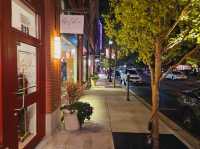 A nightout at Market Street, The Woodlands at Texas