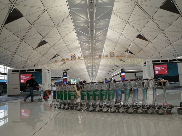 出發前 打卡先 - 香港國際機場