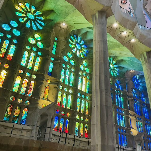 念願のサグラダ・ファミリア