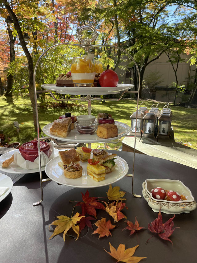軽井沢グルメ🥰絶品アフタヌーンティー🍰🫖
