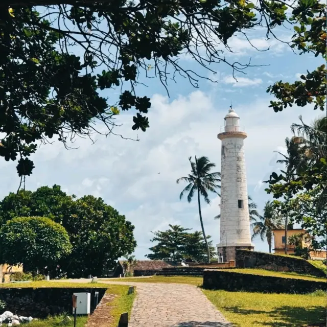 OLDEST LIGHT STATION: GALLE LIGHTHOUSE.