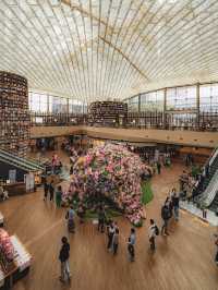 【韓国】ソウル🇰🇷星の庭🌌巨大図書館