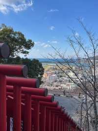 日本和歌山 青山環繞下的古老紅廟紀三井寺⛩️