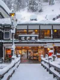 Ginzan Onsen in Winter~❄️🌨️🇯🇵✨