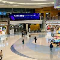 รีวิวสนามบินเทียนฟู Terminal 1 ออกเฉิงตู🇨🇳