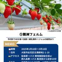 【 いちご狩り】大阪の車無しでいけるいちご狩りスポット5選