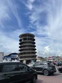 Famous Leaning Tower of Teluk Intan
