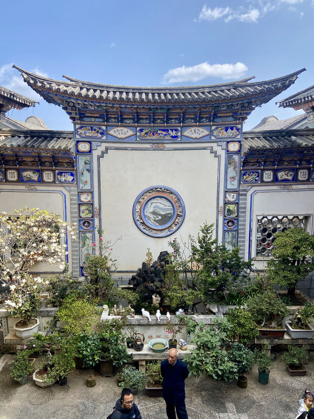 💕🥰雲南大理絕美浪漫之地「張家花園」🌹🌸領略白族建築