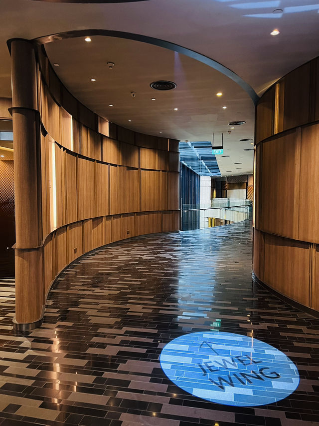Crowne Plaza Changi right in front of your Boarding Gate