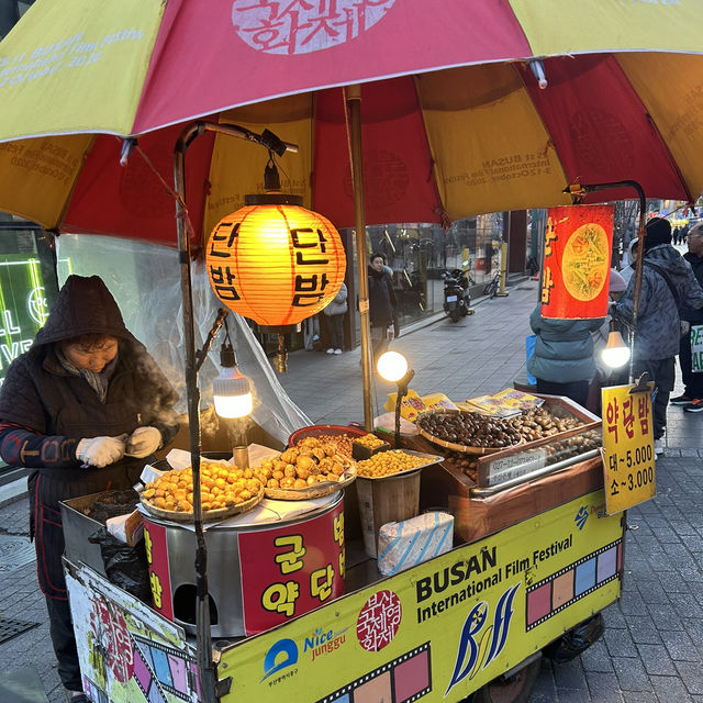 【🇰🇷：釜山】平日でも賑わうスポット📍