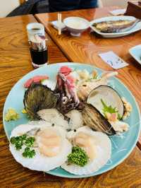 【北海道】小樽青塚食堂：祝津海岸美景，地道燒魚料理