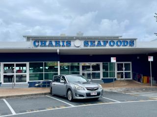 Dance with the pelicans at Charis Seafood's unique seafood experience 🐦🦐
