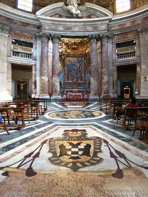 A Visit to the Church of St. Andrew on the Quirinal, Rome 
