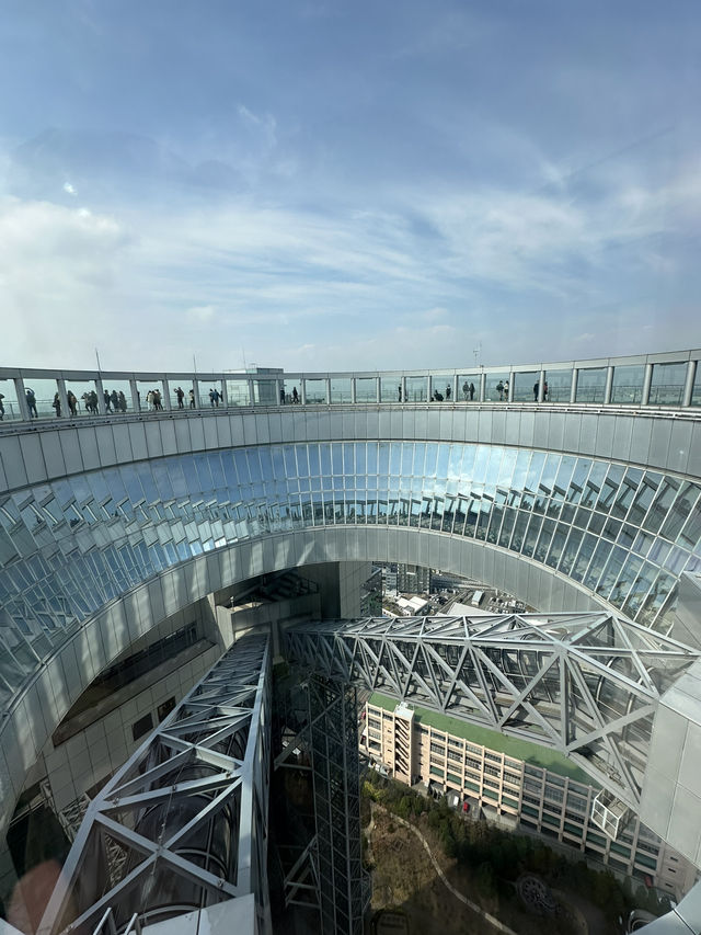 【大阪】空中庭園展望台🩵飽覽梅田城市景色