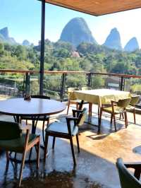 DINING WITH A VIEW, BAMBOO LEAF YANGSHUO SCENIC LOUNGE